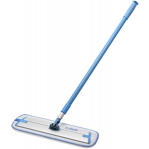 E-Cloth Deep Clean Mop – Premium Mop. Perfect for all floor types. Premium microfibre mop head removes over 99% of bacteria using just water Blue