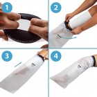 LimbO Waterproof Protectors Cast and Dressing Cover - Adult Half Leg M80: 41-54 cm Above Knee