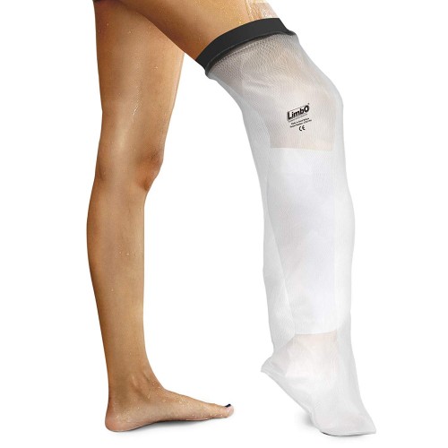 LimbO Waterproof Protectors Cast and Dressing Cover - Adult Half Leg M80: 41-54 cm Above Knee