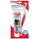 Toothbrush and Toothpaste Kit Beaphar 100 g Dental Care Puppy