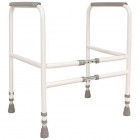 NRS Healthcare M00870 Free Standing Toilet Frame - Width and Height Adjustable