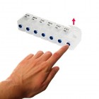 Safe & Sound Pop-Open 7 Day Pill Box