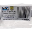 NRS Healthcare F19467 Plastic Fluted Grab Rail