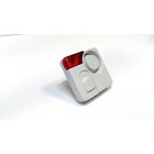 Audible & Visual Telephone Call Alert With Flashing Light & Adjustable Ringing Volume (Low & High)