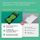 Suportiback Acupressure Mat and Pillow Set with Bag, Targets Pressure Points to Relieve Body Pain , Acupressure Pillow, Acupuncture Mat, Accupressure Body Mat, Accupuncture Massaging Mat, Lotus Mat Suportiback Acupressure Mat and Pillow Set with Bag, Targets Pressure Points to Relieve Body Pain , Acupressure Pillow, Acupuncture Mat, Accupressure Body Mat, Accupuncture Massaging Mat, Lotus Mat