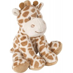 Suki Baby Bing Soft Giraffe Rattle with Embroidered Accents Fun Baby Toy