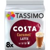Tassimo Coffee Pods 5 Pack Costa Caramel Latte Coffee Shop Taste