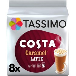 Tassimo Coffee Pods 5 Pack Costa Caramel Latte Coffee Shop Taste Tassimo Coffee Pods 5 Pack Costa Caramel Latte Coffee Shop Taste