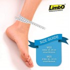LimbO Waterproof Protectors Dressing Cover - Adult Foot Shower Cover for Bandages and Light Dressings (M20: 20-25 cm Ankle Circ.) LimbO Waterproof Protectors Dressing Cover - Adult Foot Shower Cover for Bandages and Light Dressings (M20: 20-25 cm Ankle Circ.)