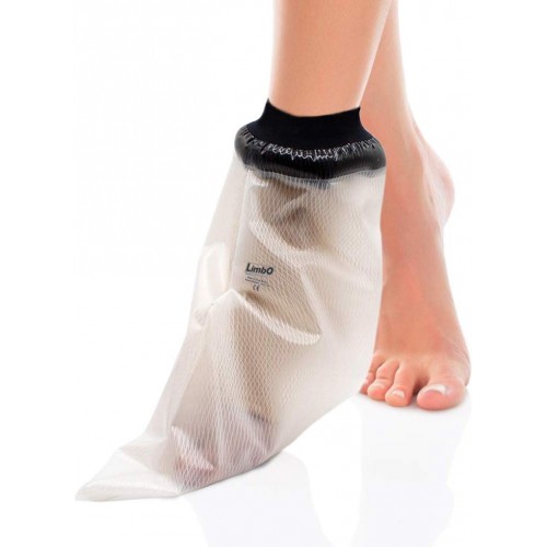 LimbO Waterproof Protectors Dressing Cover - Adult Foot Shower Cover for Bandages and Light Dressings (M20: 20-25 cm Ankle Circ.) LimbO Waterproof Protectors Dressing Cover - Adult Foot Shower Cover for Bandages and Light Dressings (M20: 20-25 cm Ankle Circ.)