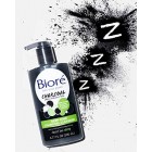 Biore Deep Pore Charcoal Cleanser Face Wash for Oily Skin, 200 ml
