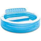 Intex 57190NP Swim Centre Family Lounge Pool, 229 x 218 x 76 cm Intex 57190NP Swim Centre Family Lounge Pool, 229 x 218 x 76 cm