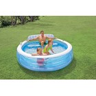 Intex 57190NP Swim Centre Family Lounge Pool, 229 x 218 x 76 cm Intex 57190NP Swim Centre Family Lounge Pool, 229 x 218 x 76 cm