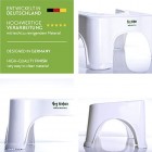 HOCA Original Bathroom Toilet Stool, Medically Tested Squatting Toilet Stool, Non-invasive Remedy for Haemorrhoids, Constipation, IBS, Flatulence, Bloating - Aligns Colon for Complete Bowel Movement