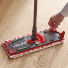Vileda 1-2 Spray Microfibre Flat Spray Mop with Extra Microfibre Refill Pad, Removes Over 99% of Bacteria with Just Water