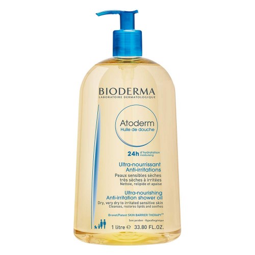 Atoderm by Bioderma Huile De Douche: Ultra-Nourishing Anti-Irritation Shower Oil 1000ml