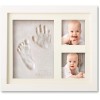 Baby Handprint and Footprint Makers Kit Keepsake For Newborn Boys & Girls, Baby Girl Gifts & Baby Boy Gifts, Personalized Baby Shower Gifts, Memory Art Picture Frames for Baby Registry, Nursery Decor