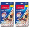 Vileda UltraMax/1-2 Spray Replacement Microfibre Pads, Pack of 2 Vileda UltraMax/1-2 Spray Replacement Microfibre Pads, Pack of 2