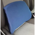 Car Extra WIDE Memory Foam Seat Cushion Travel Lumbar Pillow Lower Back Support OL6