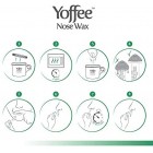 Yoffee Nose Wax 50g - Nasal Hair Removal with Natural Beeswax Formula
