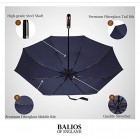 Travel Umbrella Real Wood Handle