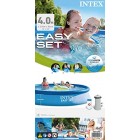 INTEX 28112UK 8 ft x 30-Inch Easy Set Pool Set - Blue 244 cm x 76 cm