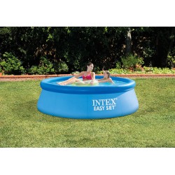INTEX 28112UK 8 ft x 30-Inch Easy Set Pool Set - Blue 244 cm x 76 cm
