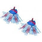 Vileda SuperMocio Microfibre and Cotton Mop Refill, Pack of 2 Vileda SuperMocio Microfibre and Cotton Mop Refill, Pack of 2