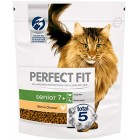 Perfect Fit 7+ Dry Cat Food Advanced Nutrition For Senior Cats With Chicken, 750 g (Pack of 3)