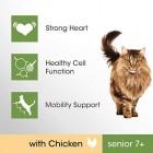 Perfect Fit 7+ Dry Cat Food Advanced Nutrition For Senior Cats With Chicken, 750 g (Pack of 3)