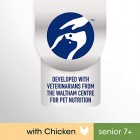 Perfect Fit 7+ Dry Cat Food Advanced Nutrition For Senior Cats With Chicken, 750 g (Pack of 3)