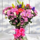 Valentines Day Fresh Flowers Delivered Stunning Mixed Flower Bouquet