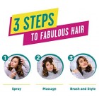 Dry Shampoo Instant Hair Refresh Natural Light Adding Volume Body Texture 200 ML