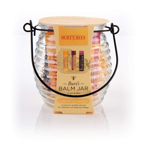 Burt's Bees® Balm Jar Natural Gift Set: 2 x Lip Balm 4.25g, Tinted Lip Balm 4.25g Burt's Bees® Balm Jar Natural Gift Set: 2 x Lip Balm 4.25g, Tinted Lip Balm 4.25g