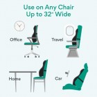 Supportiback Back Support Chair Cushion, Lasting Comfort Lumbar Support Cushion, Office Chair Back Support Cushion, Car Seat Cushion, Back Pillow, Back Support for Office Chair Supportiback Back Support Chair Cushion, Lasting Comfort Lumbar Support Cushion, Office Chair Back Support Cushion, Car Seat Cushion, Back Pillow, Back Support for Office Chair