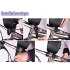 Bike Handlebar Bag, Bicycle Phone Mount, Waterproof Cycling Frame Top Tube Pouch Pannier Bike Phone Holder Stand for iPhone XS MAX XR X 8 7 6 6S Plus Samsung S9 LG Sony Smartphone up to 6 Inch