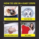 DYLON Washing Machine Fabric Dye Pod for Clothes & Soft Furnishings, 350g – Forest Green