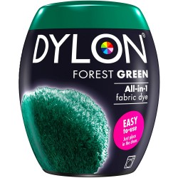 DYLON Washing Machine Fabric Dye Pod for Clothes & Soft Furnishings, 350g – Forest Green