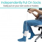 Sock Aid - Easy On and Off Stocking Slider - Pulling Assist Device - Compression Sock Helper Aide Tool - Puller, Donner for Elderly, Senior, Pregnant, Diabetics - Pull Up Assistance Help