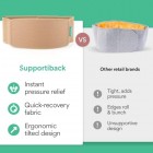 Supportiback Pregnancy Support Belt, Everlasting Comfort, Adjustable No-Slip Maternity Belt, Pregnancy Belt, Maternity Belly Band, Bump Support Band, Pregnancy Support Band, Pelvic Support Band Supportiback Pregnancy Support Belt, Everlasting Comfort, Adjustable No-Slip Maternity Belt, Pregnancy Belt, Maternity Belly Band, Bump Support Band, Pregnancy Support Band, Pelvic Support Band