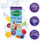 Zoflora Fresh Home Multi-purpose Concentrated Antibacterial Disinfectant, Eliminate Pet Odours 6 x 500ml Bottles - Mountain Air Fragrance
