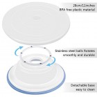 Cake Plate Rotating Cake Stand Decorating Turntable Icing Smoother and Spatula Cake Plate Rotating Cake Stand Decorating Turntable Icing Smoother and Spatula