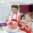 Cake Plate Rotating Cake Stand Decorating Turntable Icing Smoother and Spatula Cake Plate Rotating Cake Stand Decorating Turntable Icing Smoother and Spatula