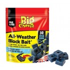 The Big Cheese by STV All-Weather Block Bait Rat Mouse Rodent Poison Killer x30 The Big Cheese by STV All-Weather Block Bait Rat Mouse Rodent Poison Killer x30