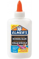 Liquid School Glue Making Art Slime Elmer's WashableWhite118ml Perfect Fun