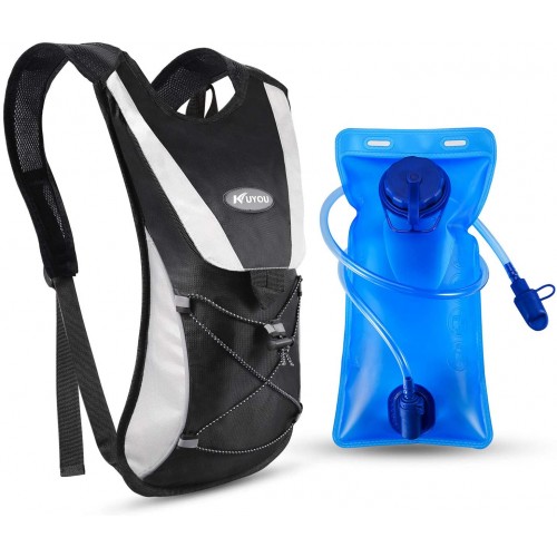 Professional Hydration Backpack, Water Bag Backpack with 2L Hydration Pack Water Bladder Perfect for Hiking Backpack Cycling Rucksack Climbing Camping Running Bags