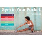 Insonder Resistance Bands Set - Skin Friendly Loop Bands with Workout Guide - Great for Exercise of Glutes Legs Thigh Fitness Physical Therapy Pilates