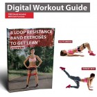 Insonder Resistance Bands Set - Skin Friendly Loop Bands with Workout Guide - Great for Exercise of Glutes Legs Thigh Fitness Physical Therapy Pilates