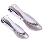 H&S Nail Clippers 2 Pcs Nail Cutter Set Toenail Fingernail Clippers Kit with Catcher File for Thick Nails Men Women