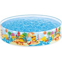 Intex 4 ft Duckling Snapset Pool Multi-Colour Childrens Paddling Pool